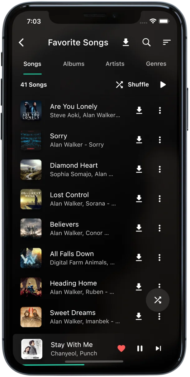 blackhole's favorite songs page